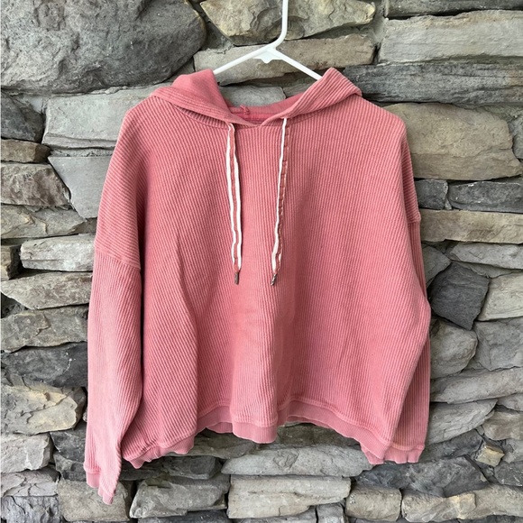 Womens Aerie Corded Hoodie XL - Picture 1 of 2